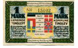 Dän.Nord-Schleswig 1 Mk. Tingleff, -