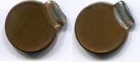 USA 1 Cent ~ sehr starke Dezentrierung ~ -
