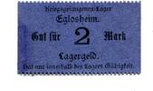 Württemberg 2 Mk. Eglosheim, -