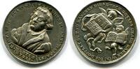 Deutschland, Silber Medaille 200 Jahrfeier Reformation und der Übersetzung der Bibel, -