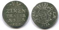 Mecklenburg Strelitz, 1/6 Taler Adolf Friedrich IV. 1752-1794, -