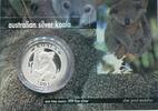 Australien Ag Medaille ~ Australischer Silber Koala ~ -