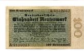 Deutschland, 100 Rentenmark -