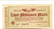 Deutsches Reich 2 Mio. Mark Berlin,Reichsbahn, -