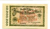 Deutsches Reich 20 Mio. Mark Berlin,Reichsbahn, -