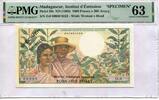 Madagaskar, 1000 Francs/200 Ariary SPECIMEN, -