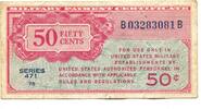 USA, 50 Cents Military Currency, -