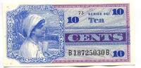 USA, 10 Cents Military Currency, -