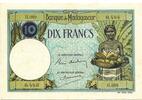 Madagaskar, 10 Francs -