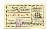 Bayern 2 Mio. Mark Wörth a.M., -