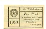 Niedersachsen 1 Mark Wilhelmshaven, -