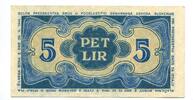 Jugoslawien/Slowenien, 5 Lire -