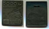 Buchholz, Fe.Plakette Deutsche Bundesbahh-8000 km Elektrifiziert, -