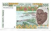 Westafrikanische Staaten, 500 Francs -