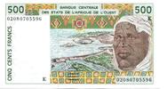 Westafrikanische Staaten, 500 Francs -