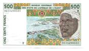 Westafrikanische Staaten, 500 Francs -