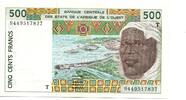 Westafrikanische Staaten, 500 Francs -