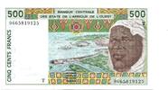 Westafrikanische Staaten, 500 Francs -