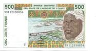 Westafrikanische Staaten, 500 Francs -