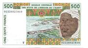 Westafrikanische Staaten, 500 Francs -