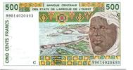 Westafrikanische Staaten, 500 Francs -