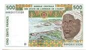 Westafrikanische Staaten, 500 Francs -