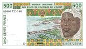 Westafrikanische Staaten, 500 Francs -