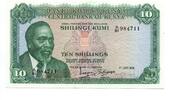 Kenia, 10 Shillings -