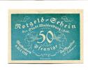 Schlesien 50 Pfg. Waldenburg, -