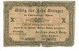 Österreich/Böhmen, 10 Kreuzer Braunau-Jes.Fischer,Franz A.Spiske u.Franz Schubert, -