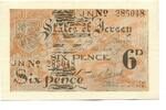 Jersey, 6 Pence -