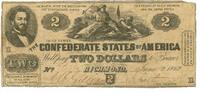USA-Conförderierte Staaten, 2 Dollars -