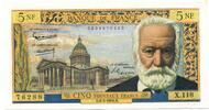 Frankreich, 5 Francs Victor Hugo, -