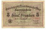 Luxemburg, 5 Franken -