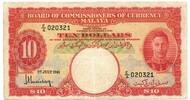 Malaya, 10 Pounds -