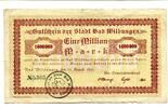 Hessen 1 Mio. Mark Wildungen Bad, -