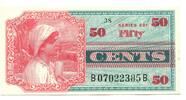 USA, 50 Cents Military Payment Certificate, -