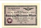 Rheinland 20 Mio. Mark Köln, -
