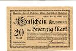 Rheinland 20 Mark Wesseling b.Köln, -