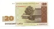 Lettland, 20 Latu -