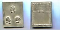 Frankreich, Bronze Plakette vers. Gesellschaft für Politsche Ökonomie in Paris, -