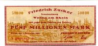 Hessen 5 Mio. Mark Worms, -