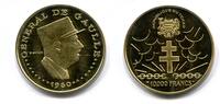 Tschad, 10 Jahre Unabhängigkeit, 10000 Fancs 1960(1979) PP berieben