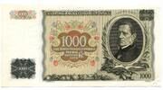 Tschechoslowakei, 1000 Korun SPECIMEN, -