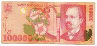 Rumänien, 100000 Lei -