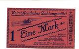 Deutsches Reich 1 Mark 1.10.1915 Karlsruhe, I / AU-55