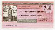 Italien 250 Lire ~ La Banca Popolare di Bergamo ~ -