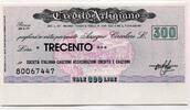 Italien 300 Lire ~ Il Credito Artigiano ~ -