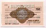 Italien 150 Lire ~ Il Banco di Sicilia ~ -