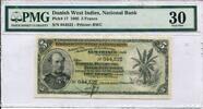 Dänisch West Indien, 5 Francs Christian IX. 1863-1906. -